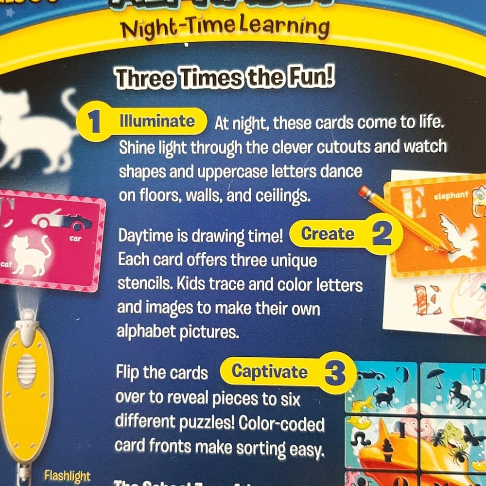 Alphabet Flash Cards for Kids NIB